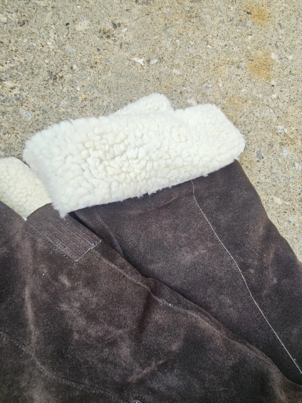 Free People sherpa lined